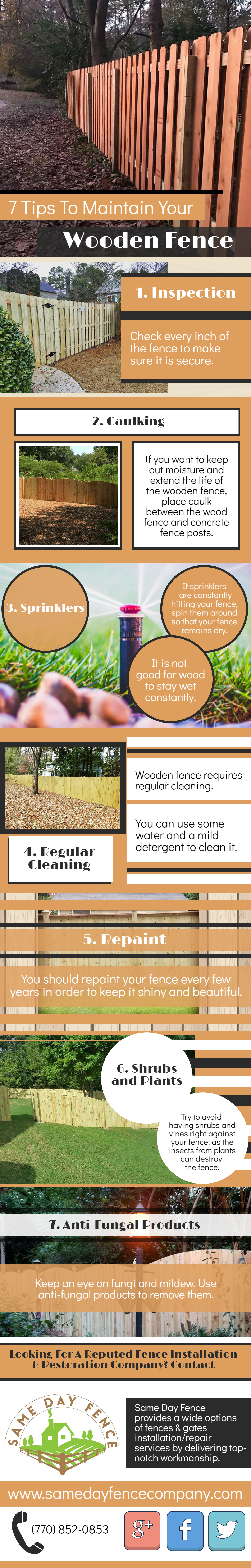 7 Tips To Maintain Your Wooden Fence