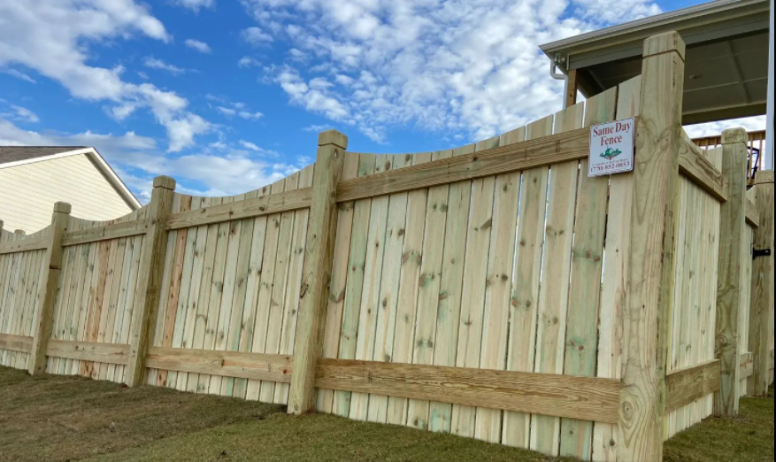 Best fence company, Same Day Fence’s wood fences